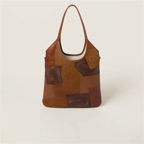 Cognac Ivy Leather Bag 